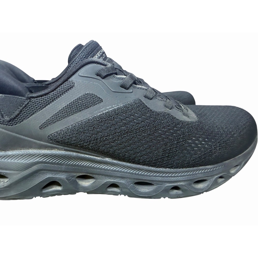 Skechers Mens Glide Lite Swift Fit Hands Free Slip On Walking Shoes Black 13 - Picture 6 of 15